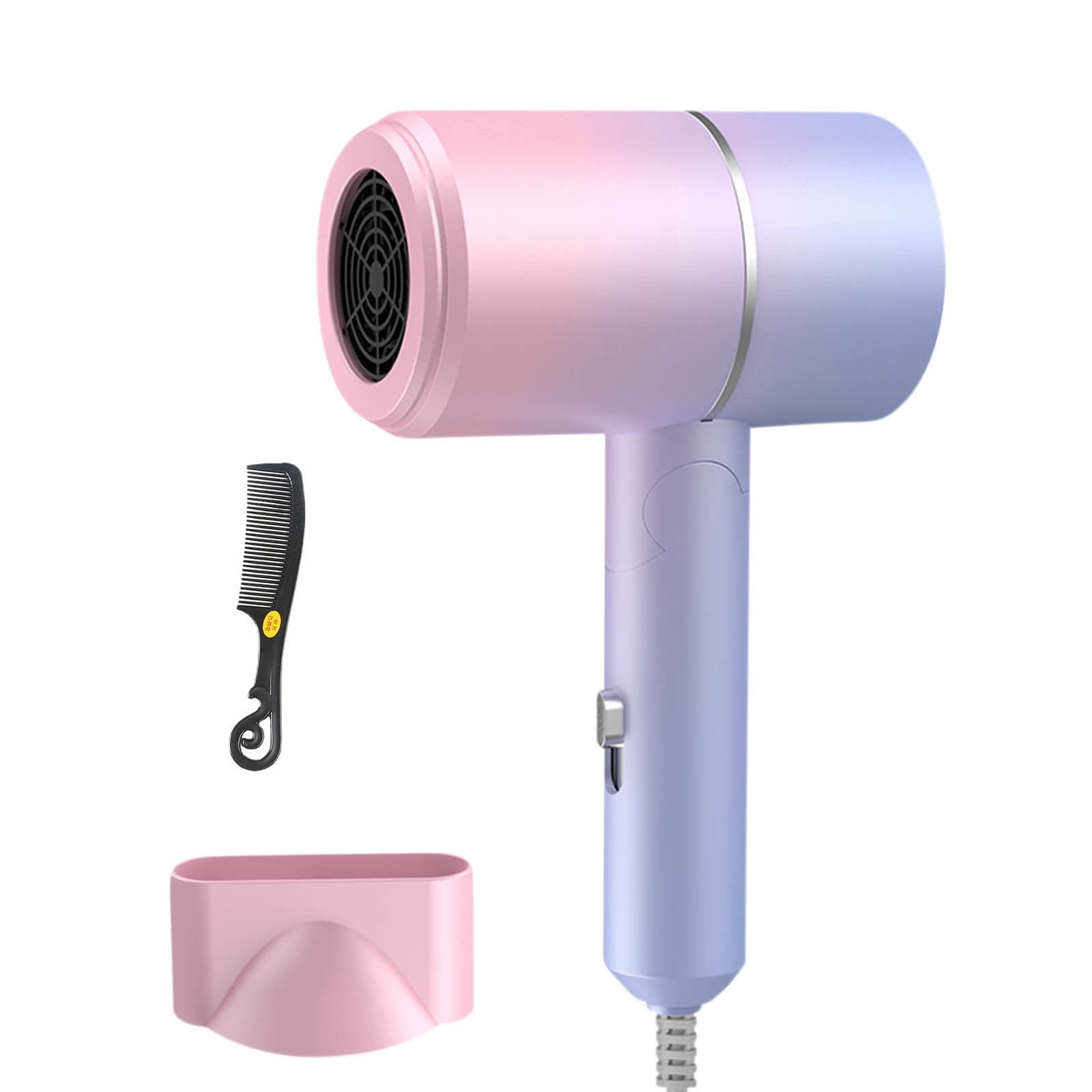 Yatlte Ionic Hair Dryer, Foldable Handle Travel Hair Dryer, Motor Negative Ionic Blow Dryer for Fast Drying, Compact Low Noise No Heat Damage Hair Dryer, Perfect for Travel/Gift