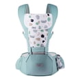 thumbnail image 1 of Multifunctional Newborn Baby Carrier Sling Wrap Versatile Backpack Front Back, 1 of 9