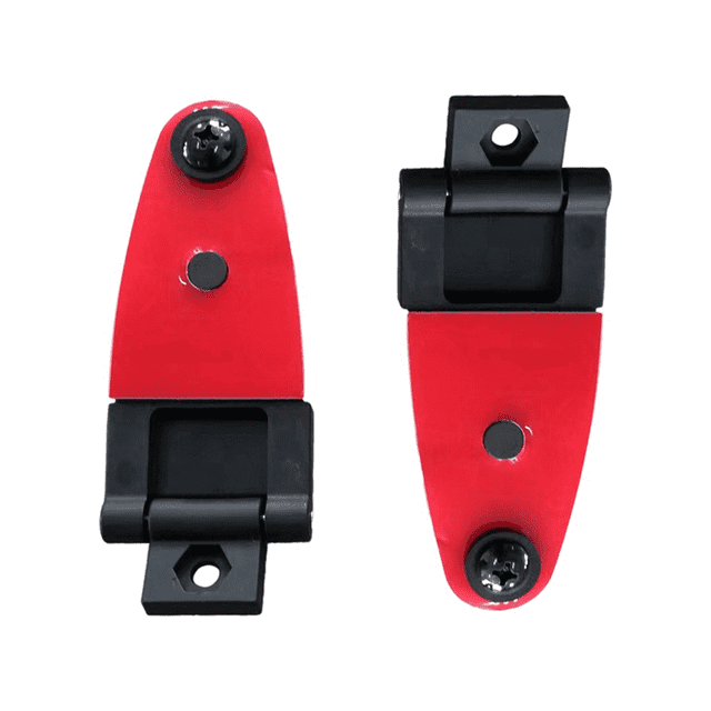 2 Pcs 103528 All Truck Cap Glass Rear Door Hinges ,Glass Rear Door Hinge Fits for LEER Truck Cap 100XL/100LE