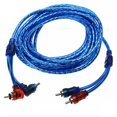 thumbnail image 2 of Baohd Car Amplifier Cable Installation Wiring amplifier cable RCA Copper Wire Vehicle Digital Stereo Hi-fi Audio Cable, 5m, 2 of 8