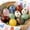 Multi-Couleur2, variante sur MTBLYS Easter Mini Oeuf en Cristal Décoration Ornement en Pierre Multicolore 0.87X0.67X0.67 Pouces Cristal Naturel Déco de Maison pour les Fêtes