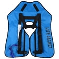 thumbnail image 2 of Inflatable Life Jacket Adult Life Vest Water Sports Swimming Fishing Survival Jacket, 2 of 6