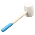 thumbnail image 2 of CIMAXIC Tile Installation Hammer Practical Wooden Handle Rubber Hammer Decoration Tools - 24oz,12.99"X4.53"X2.76", 2 of 4