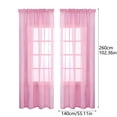 thumbnail image 2 of Elegant Solid Color Semi Sheer Window Curtains – Perfectly Light Filtering for Style & Functionality in Your Living Spaces, 2 of 8