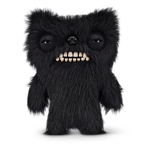 Fuggler Fart Face 9-inch Assortment Series 1 (Munch Munch – Black long) by ZURU, Funny Ugly Monster Plush Toy