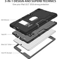 thumbnail image 3 of Supershield Armure Robuste Techno Conçue pour iPad 10.2, Étui iPad 7th Generation (2019) - Bleu, 3 of 5