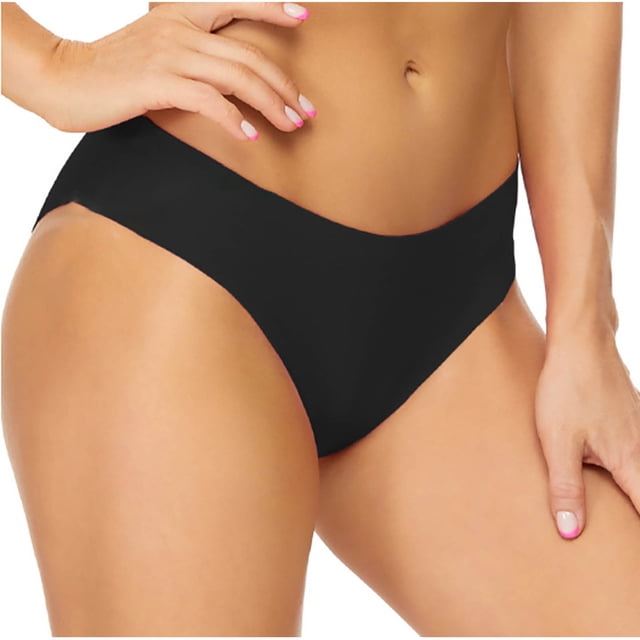 Plebaso Culottes Sans Coutures pour Femmes, Taille Basse, Tangas, Bikini, Culottes Invisibles (Tailles Régulières et Plus)
