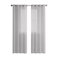 thumbnail image 2 of Dvkptbk Sheer Curtains Semi Sheer Curtains for Bedroom 98 Inches Long Grommet Vertical Window Curtains Drapes with Light Through for Living Room Home Essentials, 2 of 8