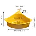thumbnail image 3 of Panier de Vidange d'Évier de Cuisine en Forme de Cygne, Panier de Rangement Triangulaire pour Évier, Porte-Éponge, 3 of 7