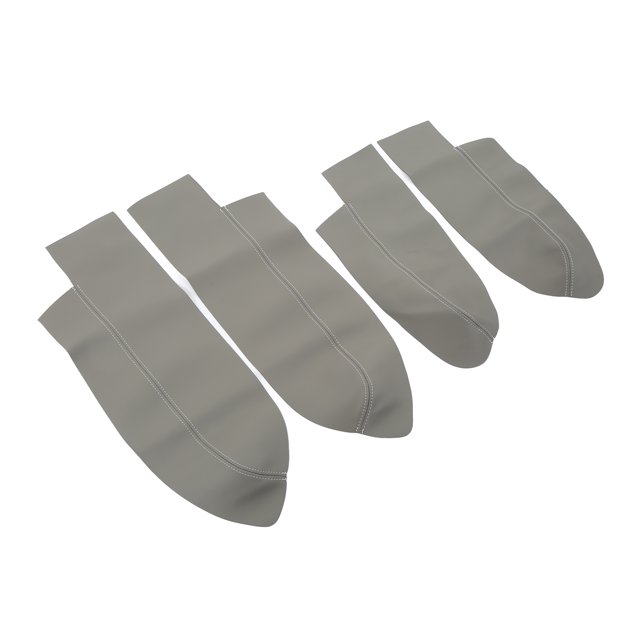 Door Panel Armrest Trim, 4Pcs/Set Door Handle Armrest Cover Front Rear Side Waterproof Wear Resistance Replacement for CRV 2007-2011 for Car Grey