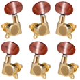 thumbnail image 1 of 3L3R6R6L Fully Enclosed Locking Tuning Pegs Tuner For Electric Acoustic guitar, 1 of 5