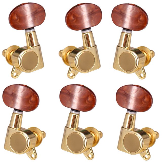 3L3R6R6L Fully Enclosed Locking Tuning Pegs Tuner For Electric Acoustic guitar