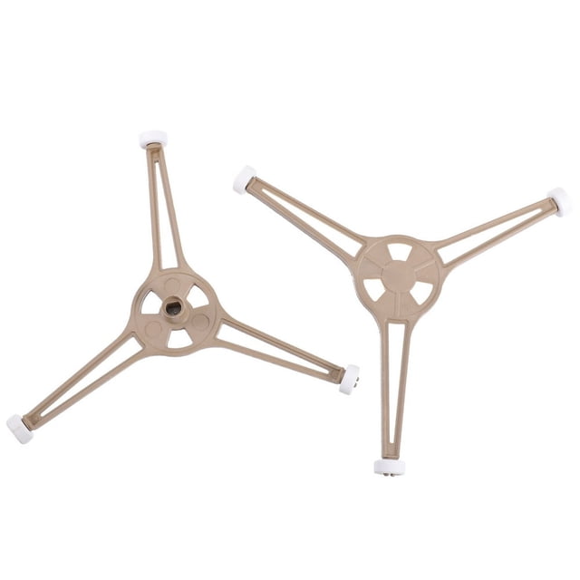 CHUANK 2 Pcs Microwave Accessories Turntable Plastic Ring Microwave Bracket Microwave Holder Glass Plate Tray Wheel Ring
