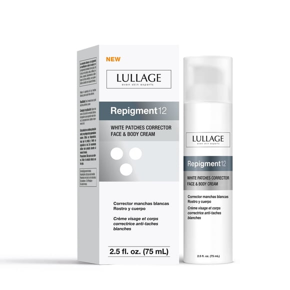 Lullage Correcteur pour Taches Blanches, Atténue les Conséquences des Taches Blanches, Crème pour le Visage et le Corps, Repigment12 par Lullage (2,5 Fl Oz)