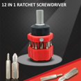 thumbnail image 3 of Multitool Screwdriver, Multi Screwdriver Tool All In One Multi purpose combination screwdriver 12 in 1 mini screwdriver set All In One Screwdriver repair and disassembly, 3 of 6