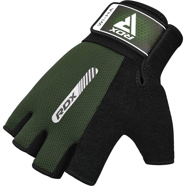 RDX Weight Lifting Gloves Gym Fitness Workout, Anti Slip Padded Full Palm Protection-Ultra Ventilated Training Cycling Rowing