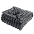 thumbnail image 1 of Thickened Rabbit Plu Sh Nap Blanket Bunny Blanket For Adults Soft Warm Fuzzy Throw Blanket For Bed Sofa Travel And Off Ice Full Size Blankets for Bed Blankets Size Warm Small Blanket Throw Throw, 1 of 4