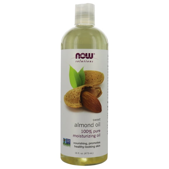 NOW Foods - NOW Solutions Natural Moisturizing Oil Sweet Almond - 16 fl. oz.