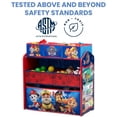 thumbnail image 4 of PAW Patrol Design & Store 6 Bin Toy Storage Organizer by Delta Children, 4 of 9