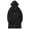 Black, variant on Lovzfmll Men's Long Trench Coat Drawstring Toggle Pockets Hooded Black, XL