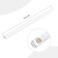 thumbnail image 2 of Uxcell Rigid Round Pipe White A High Impact for Water Pipe 0.83 x 0.98", 2 of 6