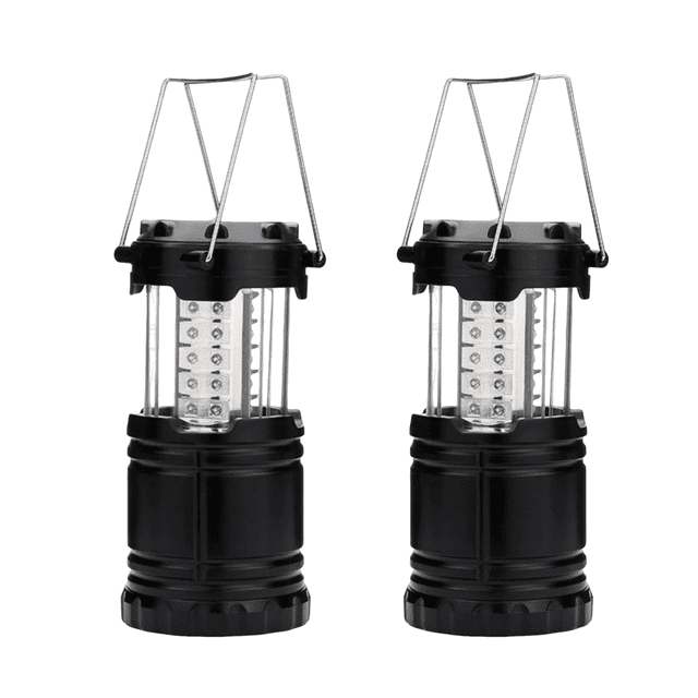 "360° Bright Portable LED Camping Light - Waterproof Multi-Purpose Tent & Emergency Lamp (2 Pack, Battery Not Included)"
"Ultra-Bright 200 Lumen Stretchable LED Camping Lantern - Durable ABS for