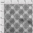 thumbnail image 2 of oneOone Polyester Spandex Gray Fabric Geometric Fabric For Sewing Printed Craft Fabric By The Yard 56 Inch Wide, 2 of 4