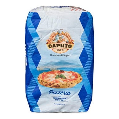 Antimo Caputo Farine pour Pizzeria 55 LB Sac en Vrac Bleu - Double Zéro Italien 00 - Tout Naturel, non-OGM, Blé pour Pâte à Pizza Authentique, Pain et Pâtes