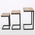 thumbnail image 2 of Darlah tables gigognes antiques en sapin, 2 of 5