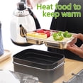thumbnail image 4 of Lunch Box Containers,Double-Layer Stainless Steel Lunch Box Fresh-Keeping Box Sealed Insulation Lunch Box,Adult Lunch Box,Stainless Steel Lunch Box,Food Containers for Lunch Boxes, 4 of 9