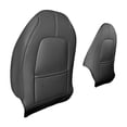 thumbnail image 1 of Car 2 Count Seat Back Protector Kick for Model Y Black, 1 of 8