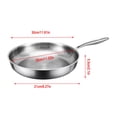 thumbnail image 2 of Jubipavy Pot And Pan Cookware Pan Household Non-coating Non-stick Frying Pan Induction Stove Gas Stove Special Egg Cake Steak Frying Pan, 2 of 4