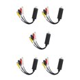 thumbnail image 1 of ZLight DVD VHS DVR Converter Video / Audio to Computer USB Adapter For Win10 8.8 * 2.8 * 1.8cm 5Set, 1 of 6