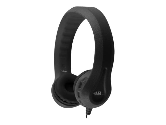 HamiltonBuhl Kids-BLK Wired Headphones, Black