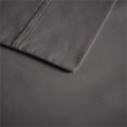 thumbnail image 4 of Beautyrest Ensembles de Draps Rafraîchissants en Coton et Polyester Satiné Contemporain en Charbon, 4 of 9