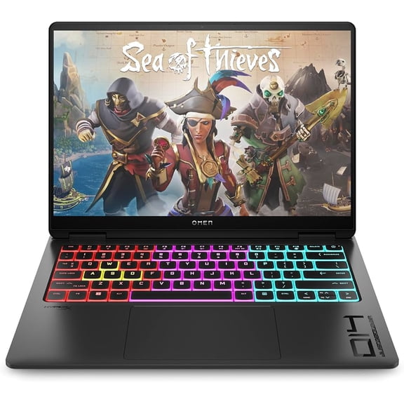 Neuf - HP OMEN Transcend 14, Portable de Jeu 14 Pouces (B81JLUA) - Intel Core Ultra 7 255H, NVIDIA GeForce RTX 5060 (8 Go), 16 Go de RAM, 1 To NVMe - Windows 11