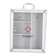 thumbnail image 2 of TISHITA First Aid Wall Cabinet Easy to Install Storage Case for Home Office Business L, 2 of 8