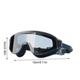 thumbnail image 3 of DIANWUDG Large Frame Swimming Goggles Gradient Electroplated Silicon Adult Unisex Profession Swimming Goggles, 3 of 4