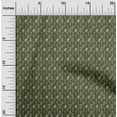 thumbnail image 2 of oneOone Cotton Poplin Dark Green Fabric Floral Sewing Craft Projects Fabric Prints By Yard 56 Inch Wide, 2 of 5