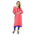 thumbnail image 1 of Phagun Kurta Bollywood Indienne de Designer pour Femmes Kurti Ethnique Tunique en Coton Robe, 1 of 1
