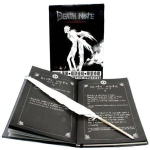 Death Note Notebook of Death By Light Yagami with Quill Pen