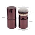 thumbnail image 4 of Foundation Brush for Makeup Application Soft Synthetic Beauty Tool for All Skin Types Face Powder Blending Brush, 4 of 7