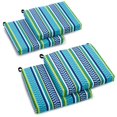 thumbnail image 1 of Coussin de Chaise en Polyester Filé 20 Pouces par 19 Pouces (Ensemble de Quatre), 1 of 3