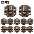 thumbnail image 1 of 5/12set Jewelry Box Hasp Clasp Suitcase Wood Chest Cabinet Decorative Lock Latch, 1 of 4