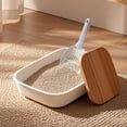 thumbnail image 4 of Long Handle Cat Litter with Fine Mesh for Efficient Waste Cleaning Durable Pet Bathroom Tool, 4 of 4