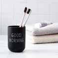 thumbnail image 2 of Bathroom Toothbrush Circular Cup Simple Plain Cup Couple Tooth Cup Good Morning, 2 of 6