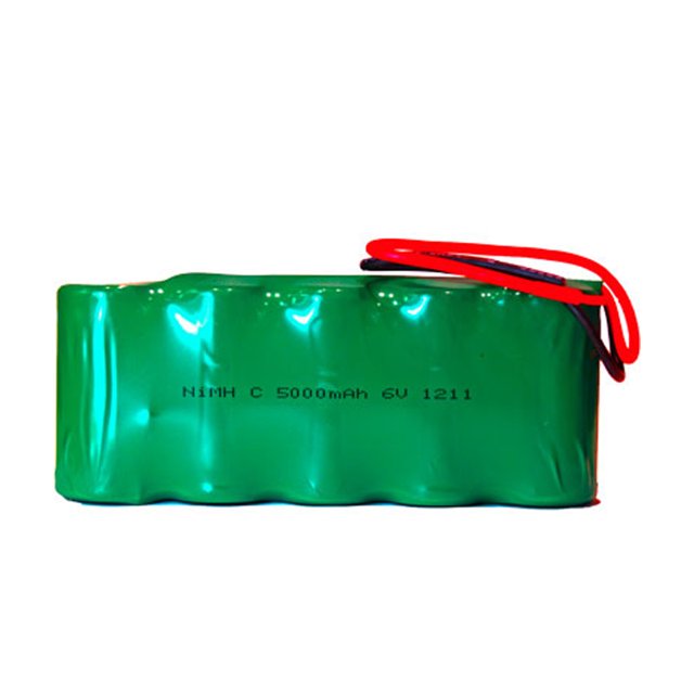 6 Volt NiMH Battery Pack (5000 mAh) with Leads