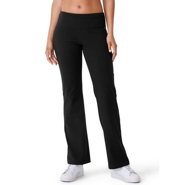 Jockey Pantalon Bootleg Ajusté Extensible en Coton pour Femmes