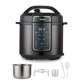 thumbnail image 1 of Midea 12-In-1 Electric Pressure Cooker 6 Quarts 12 Presets Multi-Functional Programmable Slow Cooker Rice Cooker Steamer Saut? Pan Yogurt Maker And More Stainless Steel, 1 of 1