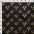 thumbnail image 3 of oneOone Cotton Poplin Fabric Bird & Tree Block Print Sewing Fabric BTY 56 Inch Wide, 3 of 4